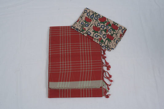 Malar - Mangalgiri saree with dual blouse