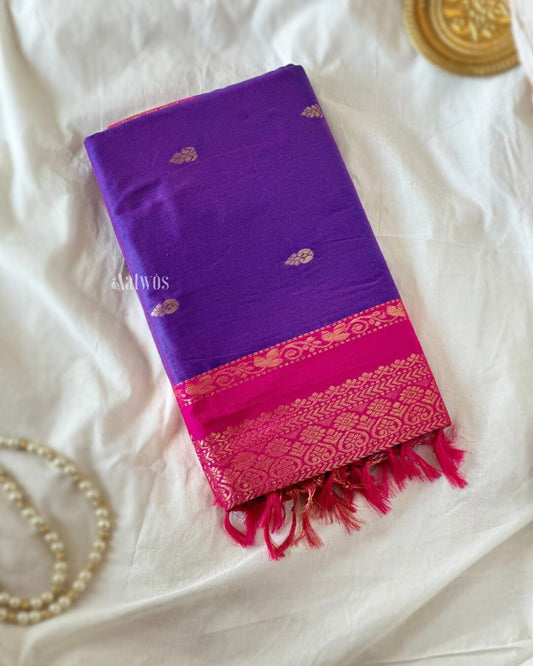 Kalyani - Violet with Pink